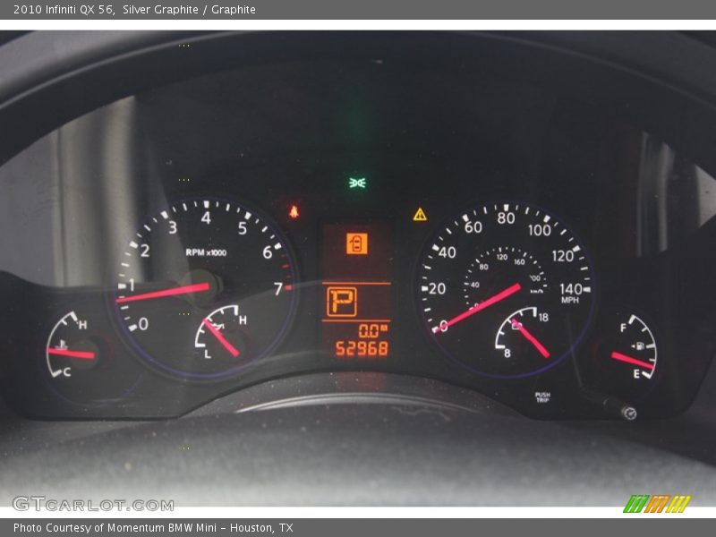 Silver Graphite / Graphite 2010 Infiniti QX 56