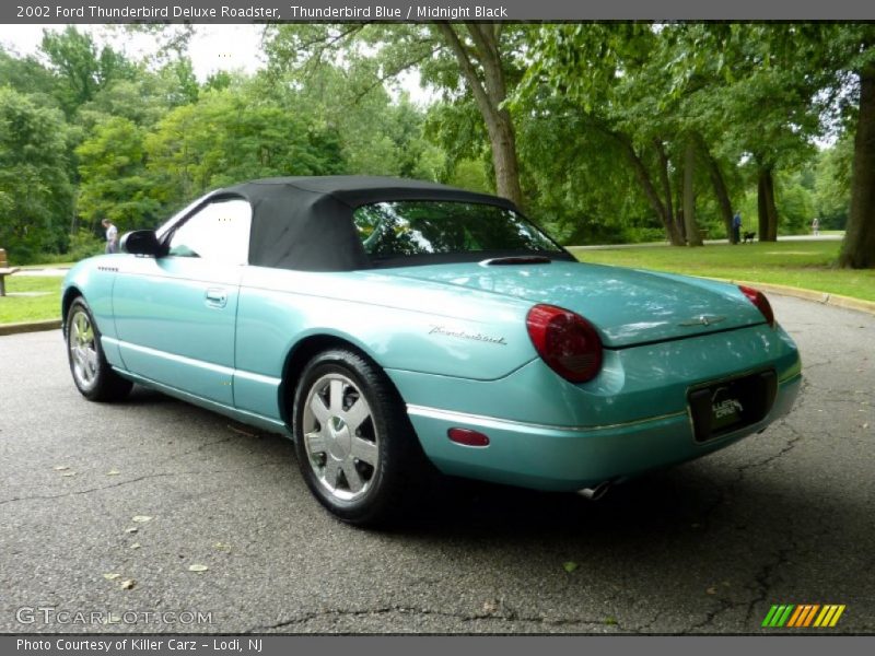Thunderbird Blue / Midnight Black 2002 Ford Thunderbird Deluxe Roadster
