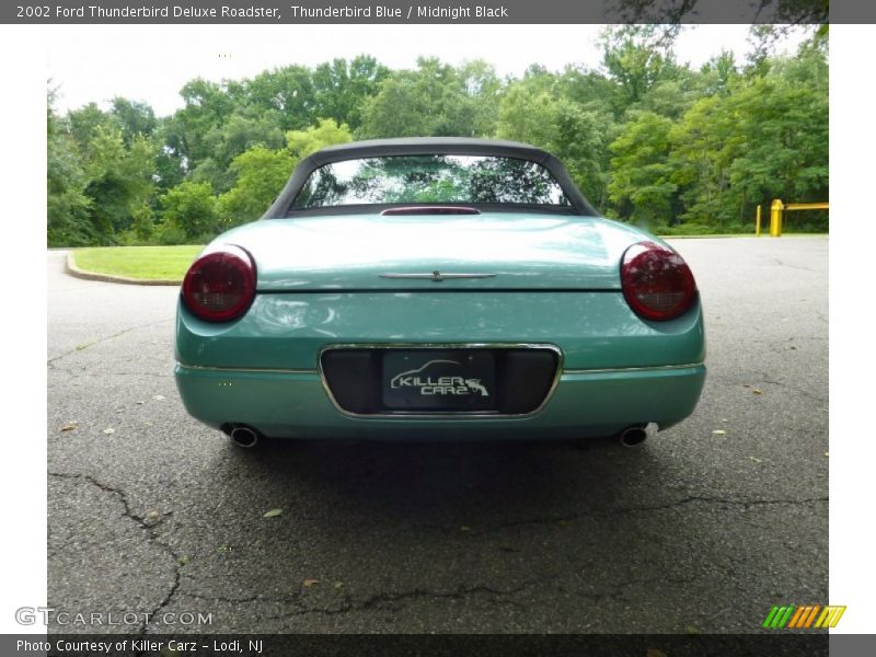 Thunderbird Blue / Midnight Black 2002 Ford Thunderbird Deluxe Roadster
