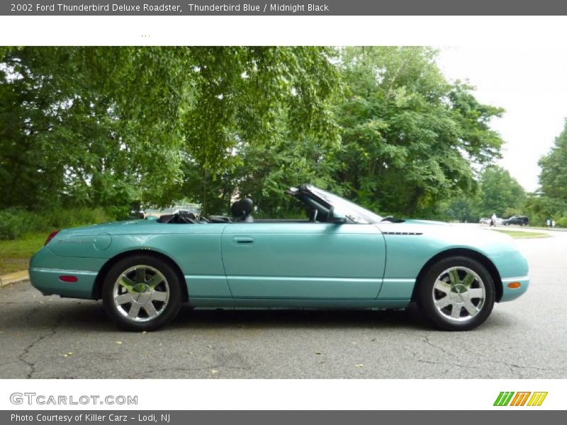 Thunderbird Blue / Midnight Black 2002 Ford Thunderbird Deluxe Roadster