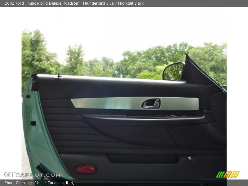 Thunderbird Blue / Midnight Black 2002 Ford Thunderbird Deluxe Roadster