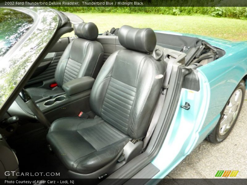 Thunderbird Blue / Midnight Black 2002 Ford Thunderbird Deluxe Roadster
