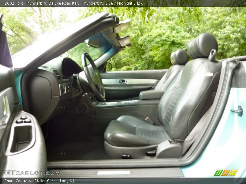 Thunderbird Blue / Midnight Black 2002 Ford Thunderbird Deluxe Roadster