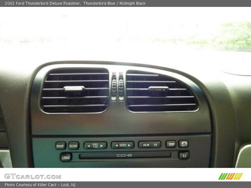 Thunderbird Blue / Midnight Black 2002 Ford Thunderbird Deluxe Roadster