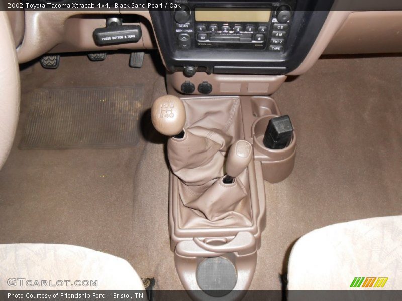 Black Sand Pearl / Oak 2002 Toyota Tacoma Xtracab 4x4