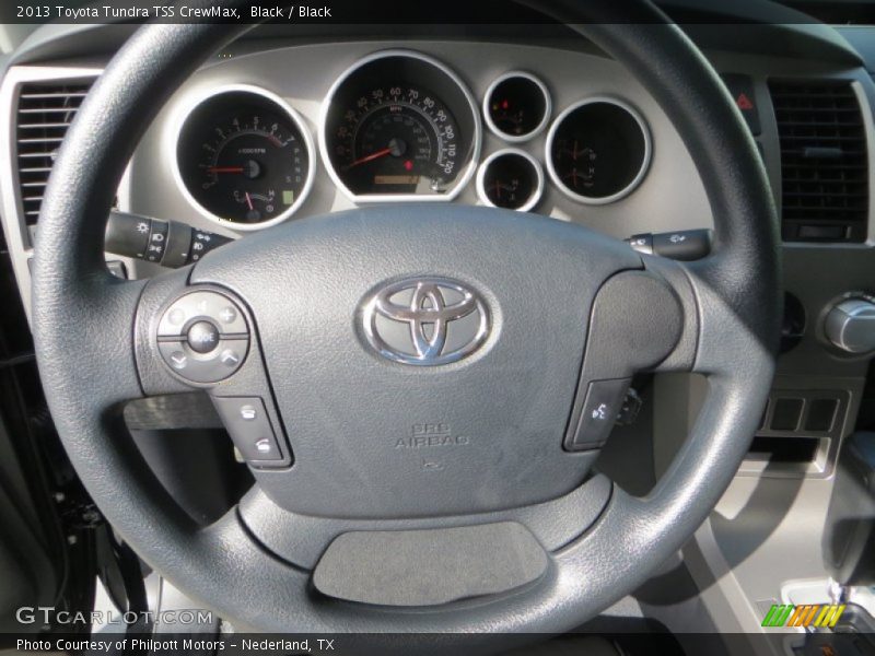 Black / Black 2013 Toyota Tundra TSS CrewMax