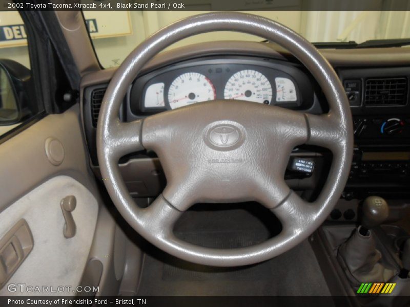 Black Sand Pearl / Oak 2002 Toyota Tacoma Xtracab 4x4