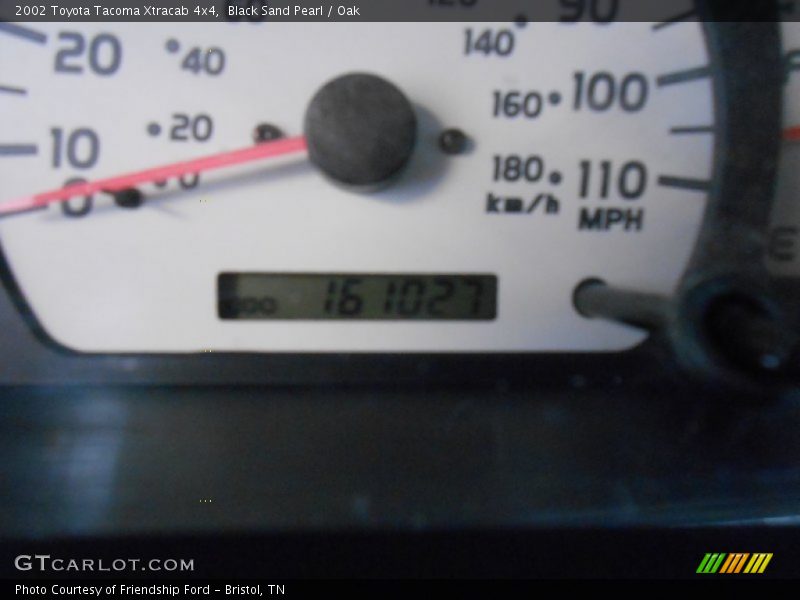 Black Sand Pearl / Oak 2002 Toyota Tacoma Xtracab 4x4