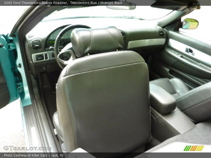 Thunderbird Blue / Midnight Black 2002 Ford Thunderbird Deluxe Roadster