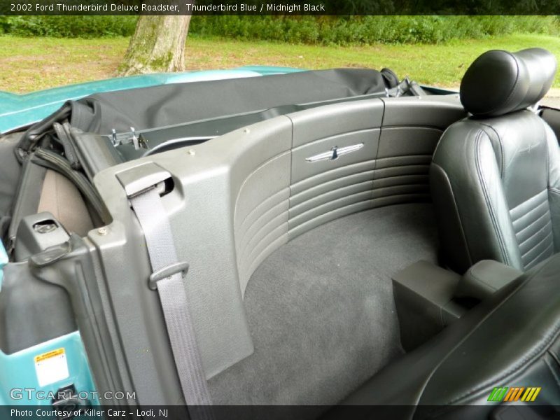Rear Seat of 2002 Thunderbird Deluxe Roadster