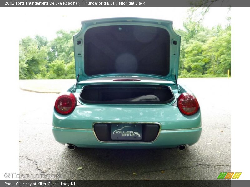 Thunderbird Blue / Midnight Black 2002 Ford Thunderbird Deluxe Roadster