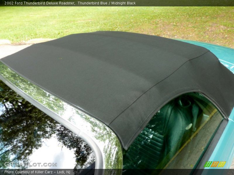 Thunderbird Blue / Midnight Black 2002 Ford Thunderbird Deluxe Roadster