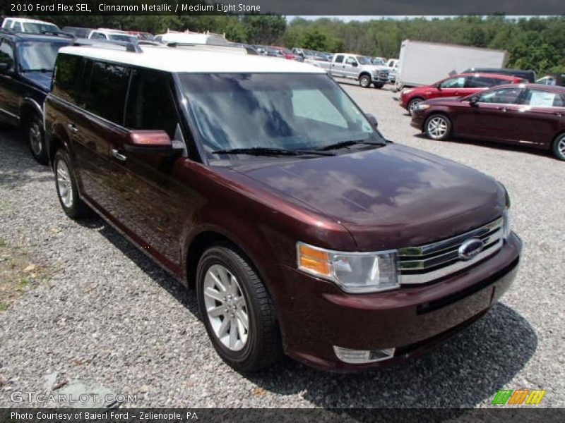 Cinnamon Metallic / Medium Light Stone 2010 Ford Flex SEL