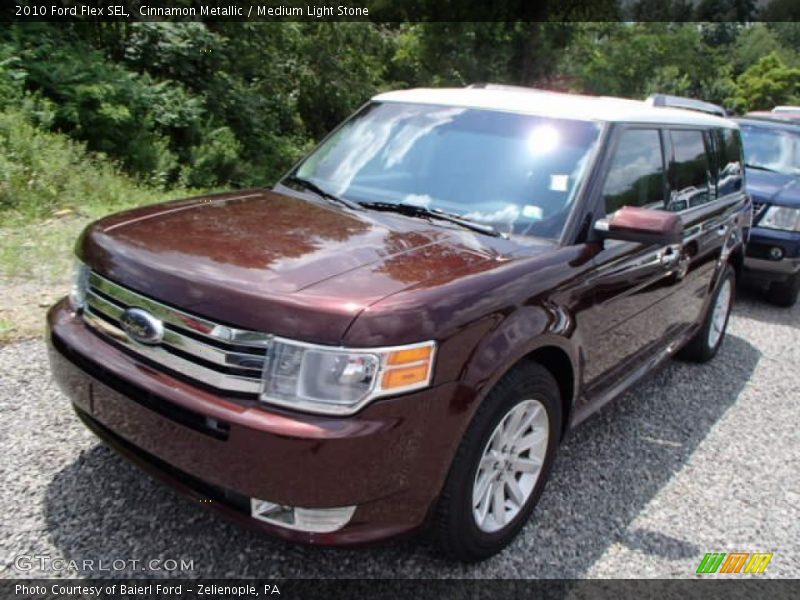 Cinnamon Metallic / Medium Light Stone 2010 Ford Flex SEL