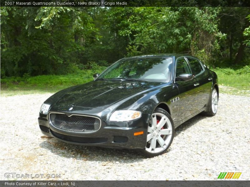 Nero (Black) / Grigio Medio 2007 Maserati Quattroporte DuoSelect
