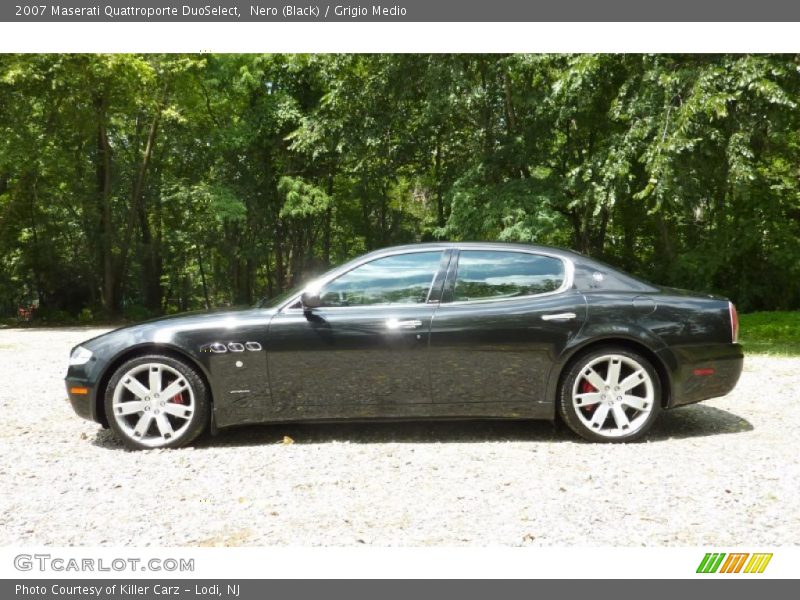 Nero (Black) / Grigio Medio 2007 Maserati Quattroporte DuoSelect