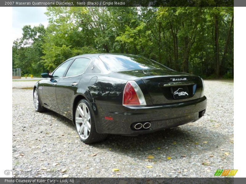 Nero (Black) / Grigio Medio 2007 Maserati Quattroporte DuoSelect