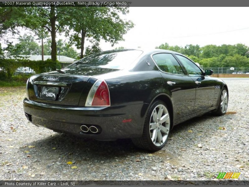 Nero (Black) / Grigio Medio 2007 Maserati Quattroporte DuoSelect
