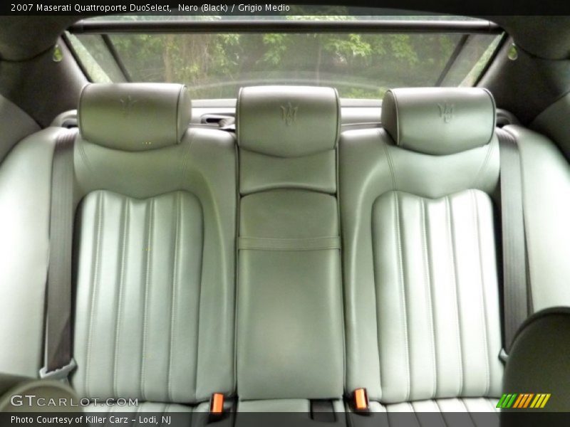 Nero (Black) / Grigio Medio 2007 Maserati Quattroporte DuoSelect