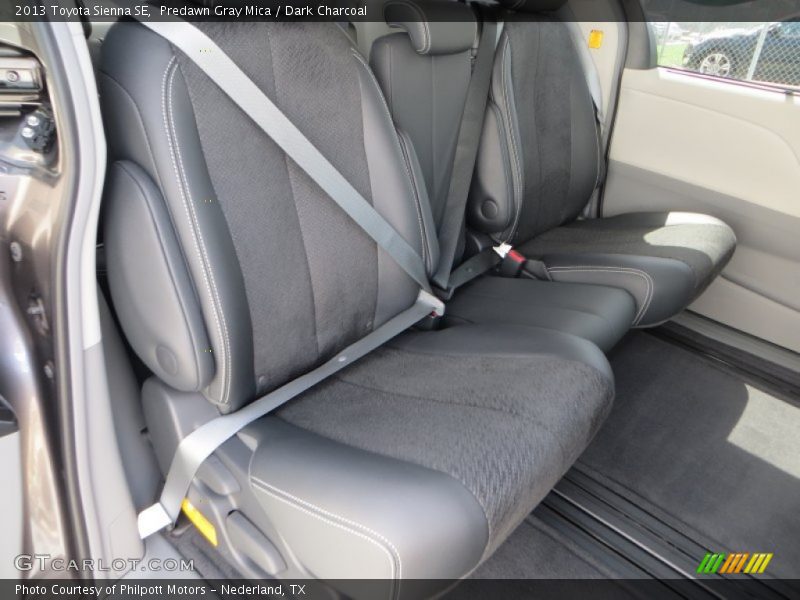 Predawn Gray Mica / Dark Charcoal 2013 Toyota Sienna SE