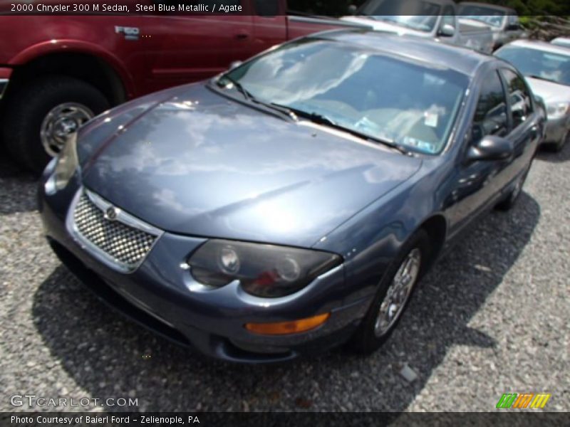 Steel Blue Metallic / Agate 2000 Chrysler 300 M Sedan