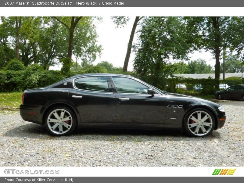 Nero (Black) / Grigio Medio 2007 Maserati Quattroporte DuoSelect