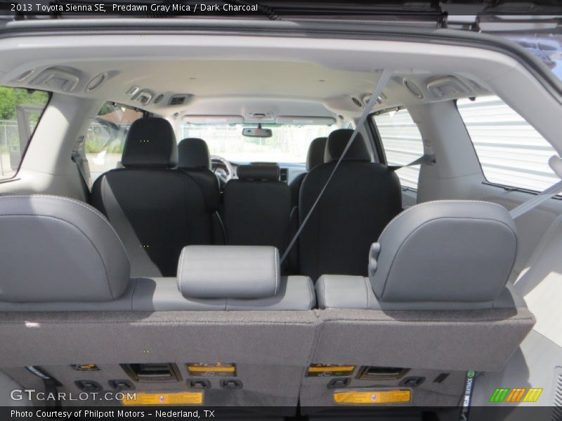 Predawn Gray Mica / Dark Charcoal 2013 Toyota Sienna SE