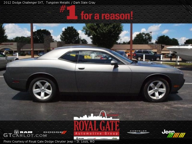 Tungsten Metallic / Dark Slate Gray 2012 Dodge Challenger SXT