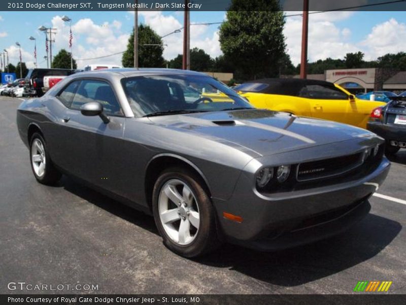Tungsten Metallic / Dark Slate Gray 2012 Dodge Challenger SXT