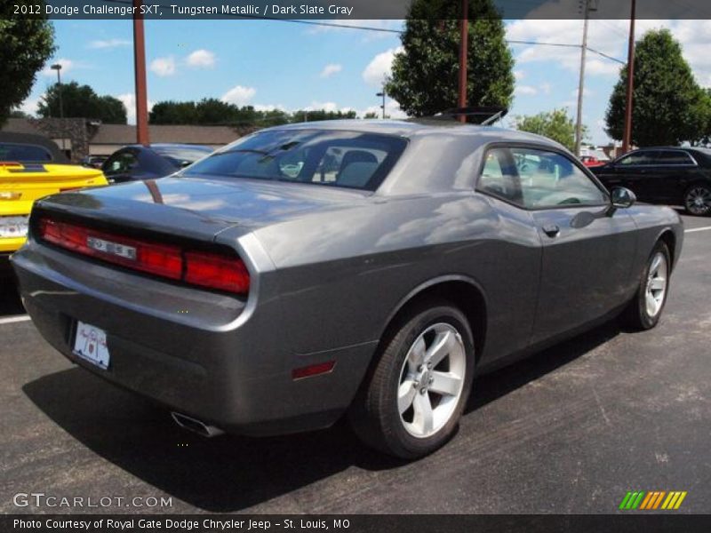 Tungsten Metallic / Dark Slate Gray 2012 Dodge Challenger SXT