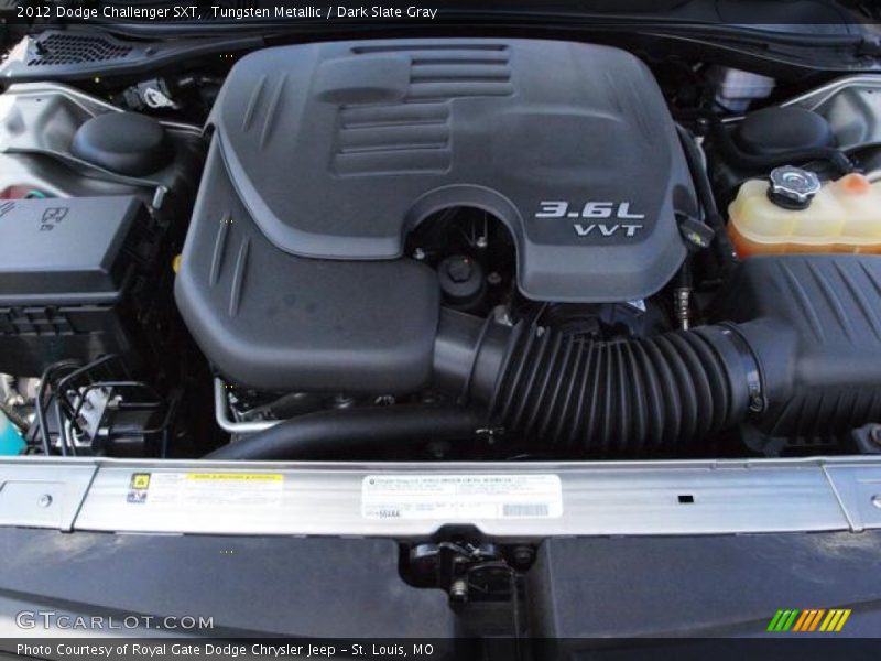 Tungsten Metallic / Dark Slate Gray 2012 Dodge Challenger SXT