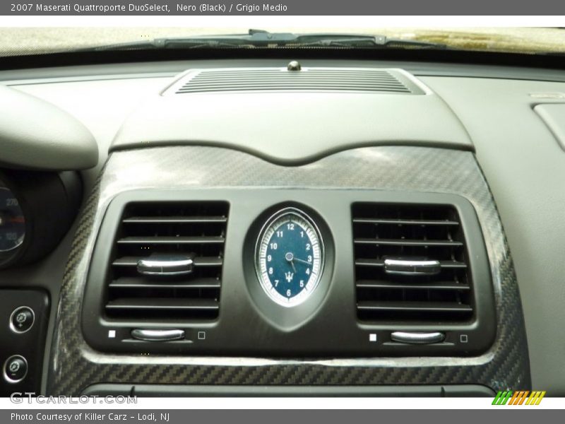 Nero (Black) / Grigio Medio 2007 Maserati Quattroporte DuoSelect