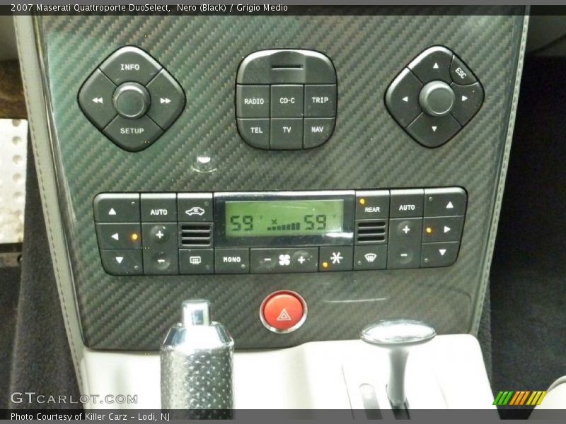 Nero (Black) / Grigio Medio 2007 Maserati Quattroporte DuoSelect