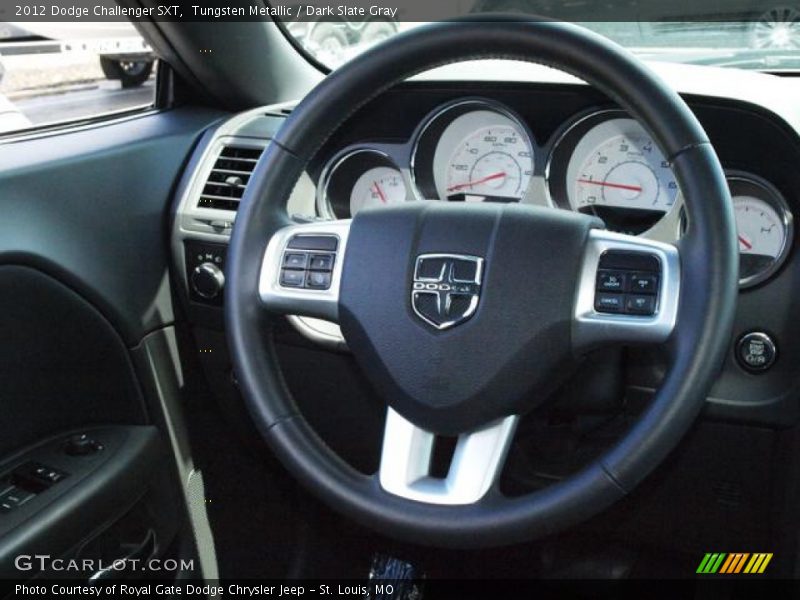 Tungsten Metallic / Dark Slate Gray 2012 Dodge Challenger SXT