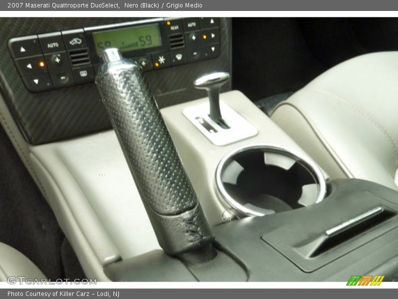 Nero (Black) / Grigio Medio 2007 Maserati Quattroporte DuoSelect