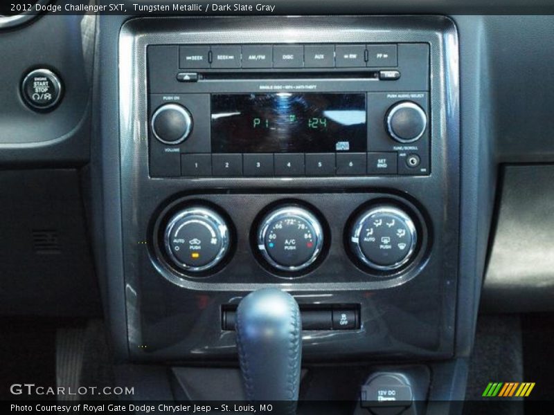 Tungsten Metallic / Dark Slate Gray 2012 Dodge Challenger SXT