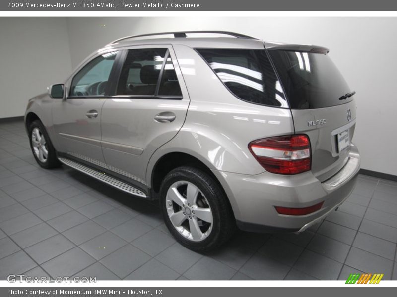 Pewter Metallic / Cashmere 2009 Mercedes-Benz ML 350 4Matic