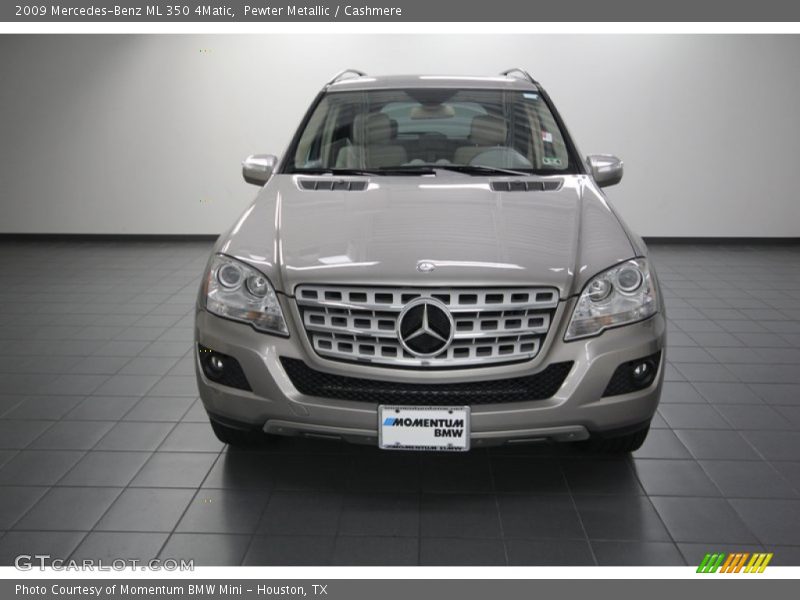 Pewter Metallic / Cashmere 2009 Mercedes-Benz ML 350 4Matic