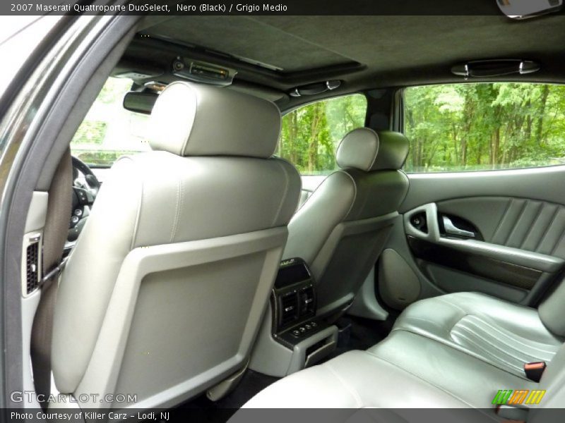 Nero (Black) / Grigio Medio 2007 Maserati Quattroporte DuoSelect