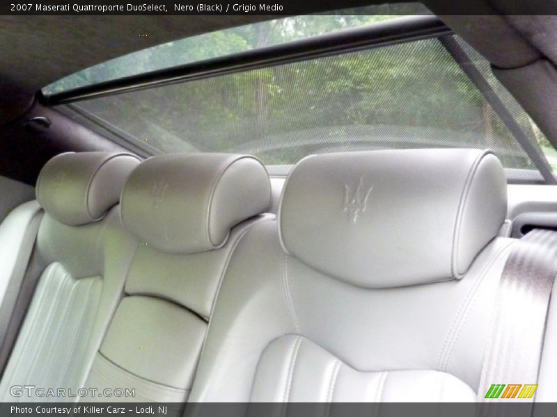 Nero (Black) / Grigio Medio 2007 Maserati Quattroporte DuoSelect