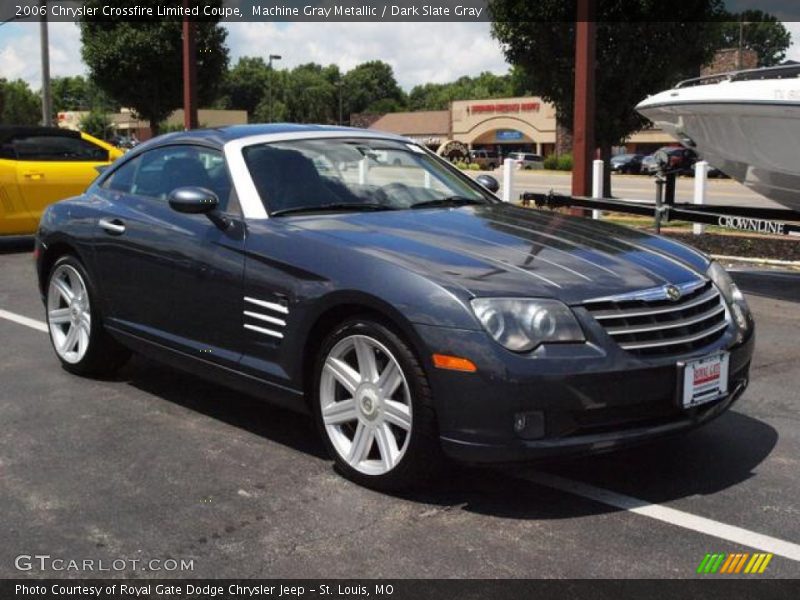 Machine Gray Metallic / Dark Slate Gray 2006 Chrysler Crossfire Limited Coupe