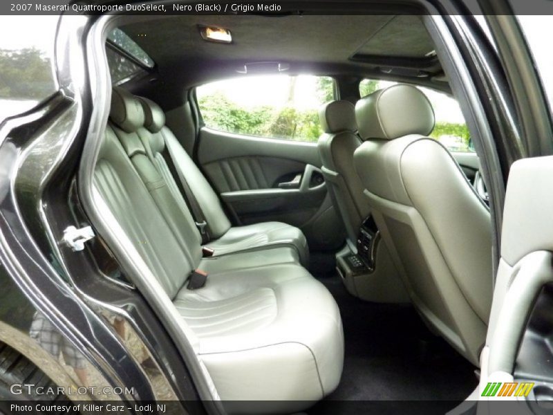 Nero (Black) / Grigio Medio 2007 Maserati Quattroporte DuoSelect