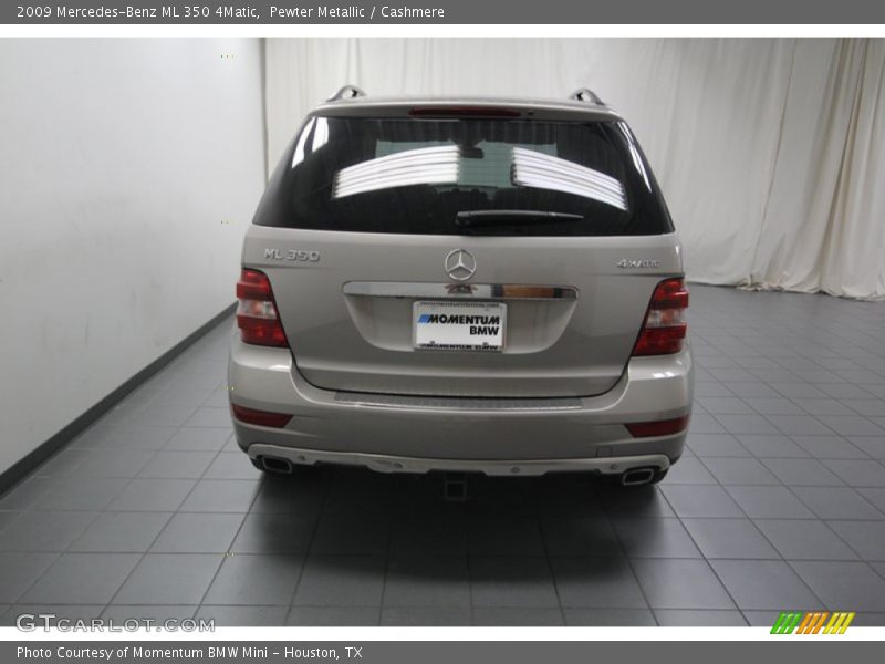 Pewter Metallic / Cashmere 2009 Mercedes-Benz ML 350 4Matic
