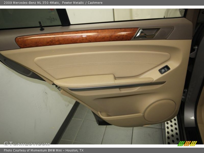 Pewter Metallic / Cashmere 2009 Mercedes-Benz ML 350 4Matic