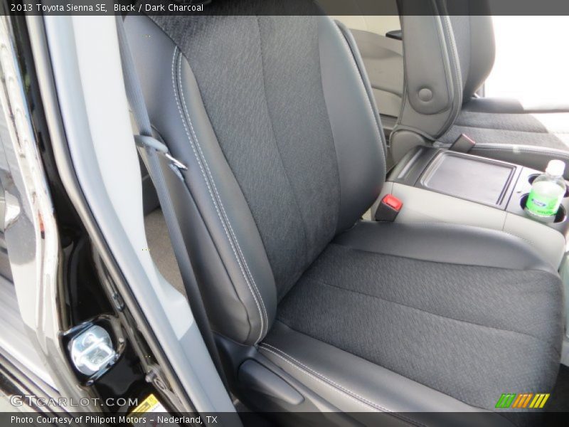 Black / Dark Charcoal 2013 Toyota Sienna SE