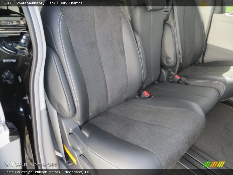 Black / Dark Charcoal 2013 Toyota Sienna SE