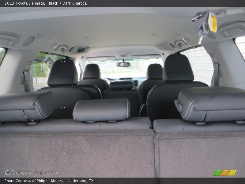 Black / Dark Charcoal 2013 Toyota Sienna SE