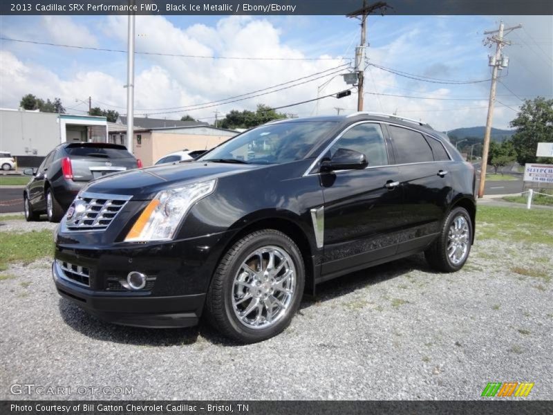 Black Ice Metallic / Ebony/Ebony 2013 Cadillac SRX Performance FWD