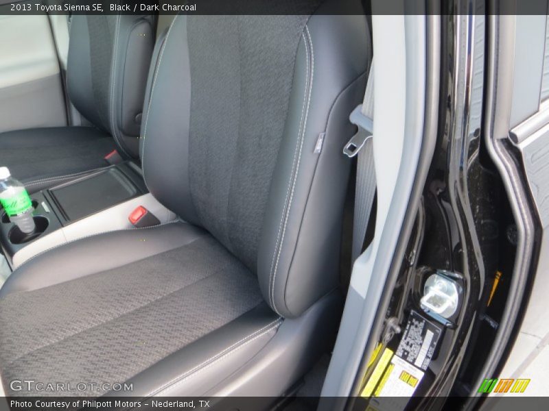 Black / Dark Charcoal 2013 Toyota Sienna SE