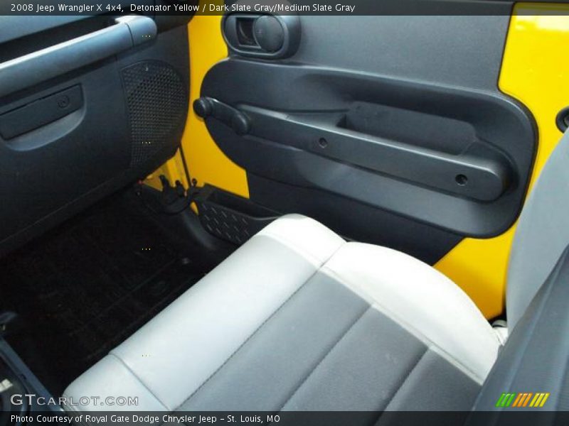 Detonator Yellow / Dark Slate Gray/Medium Slate Gray 2008 Jeep Wrangler X 4x4